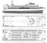 56m Catamaran RORO Passenger for Sale