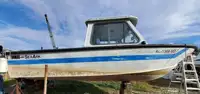 1995 19' x 8’6 SeaArk Aluminum Work Boat