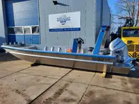 HasCraft 600 Pushboat - New aluminium workboat & 60HP Honda