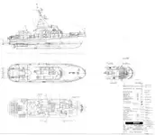 German rescue cruiser Nis Rander, 3 vessels en bloc