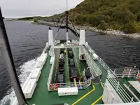 RO -RO Car Ferry with 300 tonn deck cargo